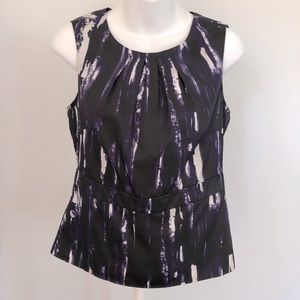Ann Taylor Petites Gathered Sleeveless Top